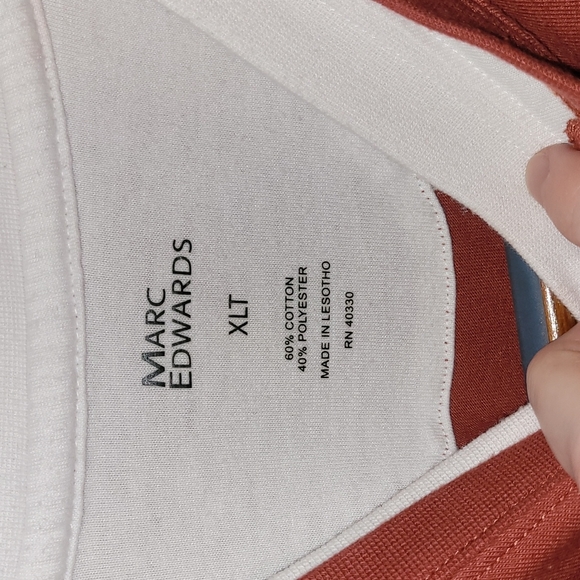Marc Edwards short sleeve top Size XLT - Picture 3 of 4